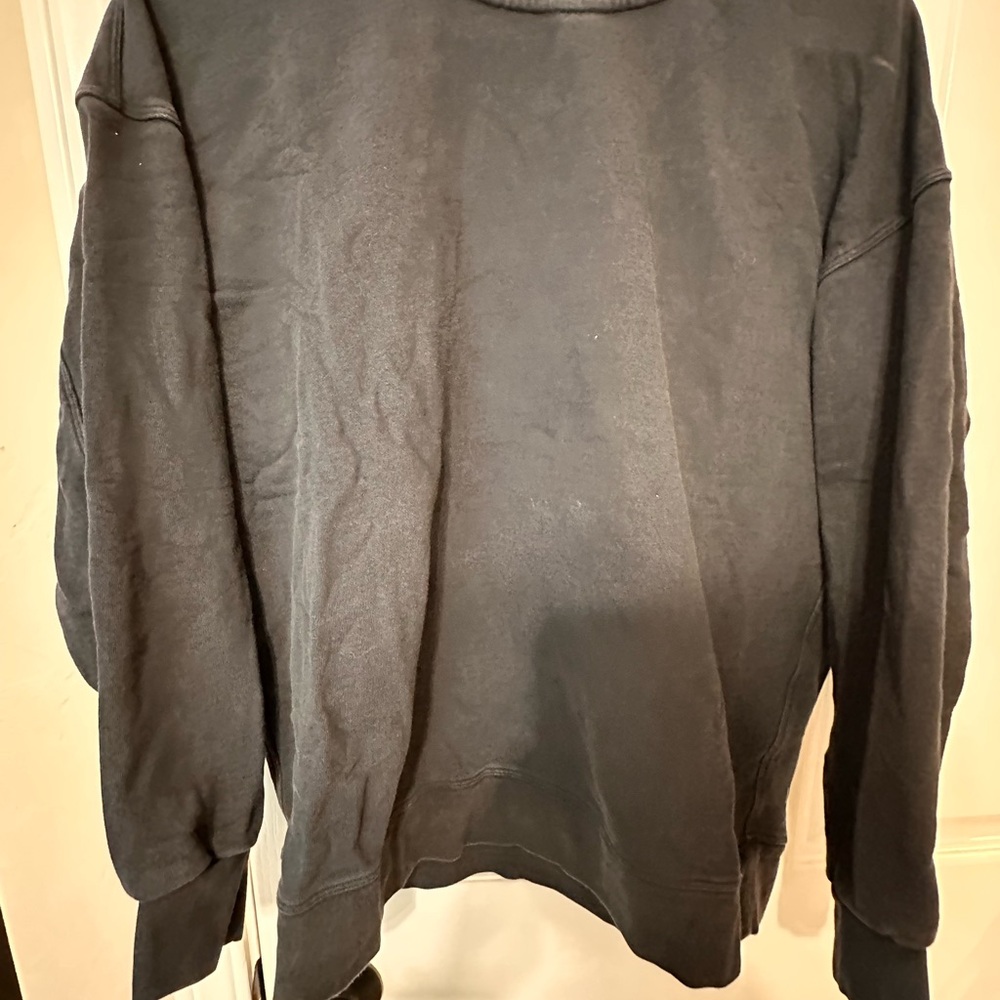 Lululemon Limited Release Crew Neck Sweatshirt – Black/Red – Size 8